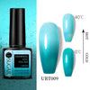 UR SUGAR Thermal Gel Nail Polish Soak Off UV Gel Polish Temperature Color-changing  Gel Glitter Varnish Nail Art