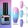 UR SUGAR Thermal Gel Nail Polish Soak Off UV Gel Polish Temperature Color-changing  Gel Glitter Varnish Nail Art