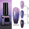 UR SUGAR Thermal Gel Nail Polish Soak Off UV Gel Polish Temperature Color-changing  Gel Glitter Varnish Nail Art