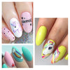 Stunning Unicorn Water Stickers Myth Animal Sliders For Nails Rainbow Donuts Ice Cream Nail Art Decals Equipment