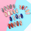 1pcs Popular Leopard 3D Sliders For Nail Art Decorations Cute Animal Print Sticker Decal Polish Manicure Tattoo Tips