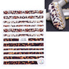 1pcs Popular Leopard 3D Sliders For Nail Art Decorations Cute Animal Print Sticker Decal Polish Manicure Tattoo Tips