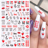 1pcs Popular Leopard 3D Sliders For Nail Art Decorations Cute Animal Print Sticker Decal Polish Manicure Tattoo Tips