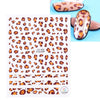 1pcs Popular Leopard 3D Sliders For Nail Art Decorations Cute Animal Print Sticker Decal Polish Manicure Tattoo Tips