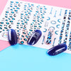 1pcs Popular Leopard 3D Sliders For Nail Art Decorations Cute Animal Print Sticker Decal Polish Manicure Tattoo Tips
