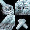 UR SUGAR Reflective Gel Nail Polish 7.5ml Blue Glitter Semi Permanent Gel Varnish Soak Off UV LED Lamp Nail Gel Polish Top Coat