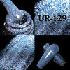 UR SUGAR Reflective Gel Nail Polish 7.5ml Blue Glitter Semi Permanent Gel Varnish Soak Off UV LED Lamp Nail Gel Polish Top Coat