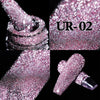 UR SUGAR Reflective Gel Nail Polish 7.5ml Blue Glitter Semi Permanent Gel Varnish Soak Off UV LED Lamp Nail Gel Polish Top Coat