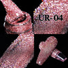 UR SUGAR Reflective Gel Nail Polish 7.5ml Blue Glitter Semi Permanent Gel Varnish Soak Off UV LED Lamp Nail Gel Polish Top Coat