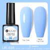 UR SUGAR Reflective Gel Nail Polish 7.5ml Blue Glitter Semi Permanent Gel Varnish Soak Off UV LED Lamp Nail Gel Polish Top Coat