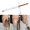 100% Pure Kolinsky Acrylic Oval Nail Brush Liquid Powder Nail Art Brush Choose Size