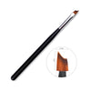 1pcs French Tip Nail Brush Black Handle Design Half Moon Shape Acrylic UV Gel Drawing Painting Pen Manicure Nail Art Tool