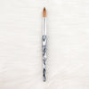 30% Alloy Aluminum Kolinsky Acrylic Nail Brushes Nail Art Tool Nail Polish Brush Set Painting Pen For Gel Builder