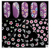 30PC 3D Bronzing Nail Sticker Flower Love Fruit Cake Red Lips Valentine's Day Style DIY Nail Art Applique Decoration Accessories