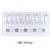 5pcs Magnetic Nail Holder Practice Training Display Stand Plastic Rack False Nail Art Tips Accessory Manicure Salon Tools