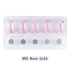 5pcs Magnetic Nail Holder Practice Training Display Stand Plastic Rack False Nail Art Tips Accessory Manicure Salon Tools