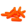 Nail Art Latex Rubber Finger Cots Protector Gloves Nails Tools for Women Girls Beauty Accessories Dust Fast White Orange 100PCS