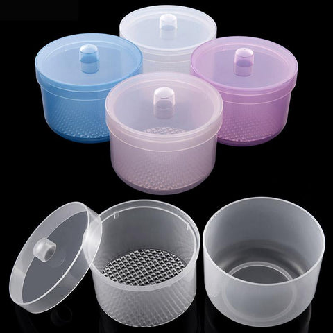 Nail Art Sterilizer Box Nail Art Drill Bit Cleaning Tool Grinding Head Sterilizer Storage Box Scissors Tweezers Accessories