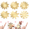 6pcs Nail Art equipment Edge Module All for manicure deep French Smile Line v shape cutter design nails things accessories Tool