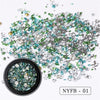 Nail Art Accessories Stud Glitter Rhinestone Crystal Gem Bead 3D Tips DIY Design Decoration Acrylic UV Gel Manicure Tools