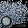 Nail Art Accessories Stud Glitter Rhinestone Crystal Gem Bead 3D Tips DIY Design Decoration Acrylic UV Gel Manicure Tools