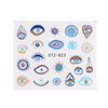 1pc Eye Series Water Transfer Slider for Nail Art Decorations Charming Sticker Nail Manicure Tattoos Foil Decals